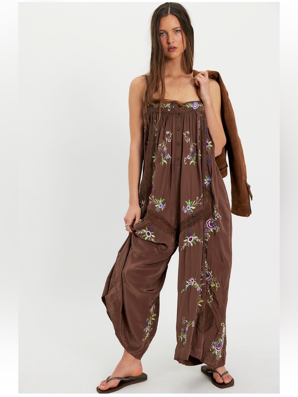 NWT FREE PEOPLE STRAWBERRY GARDEN JUMPSUIT